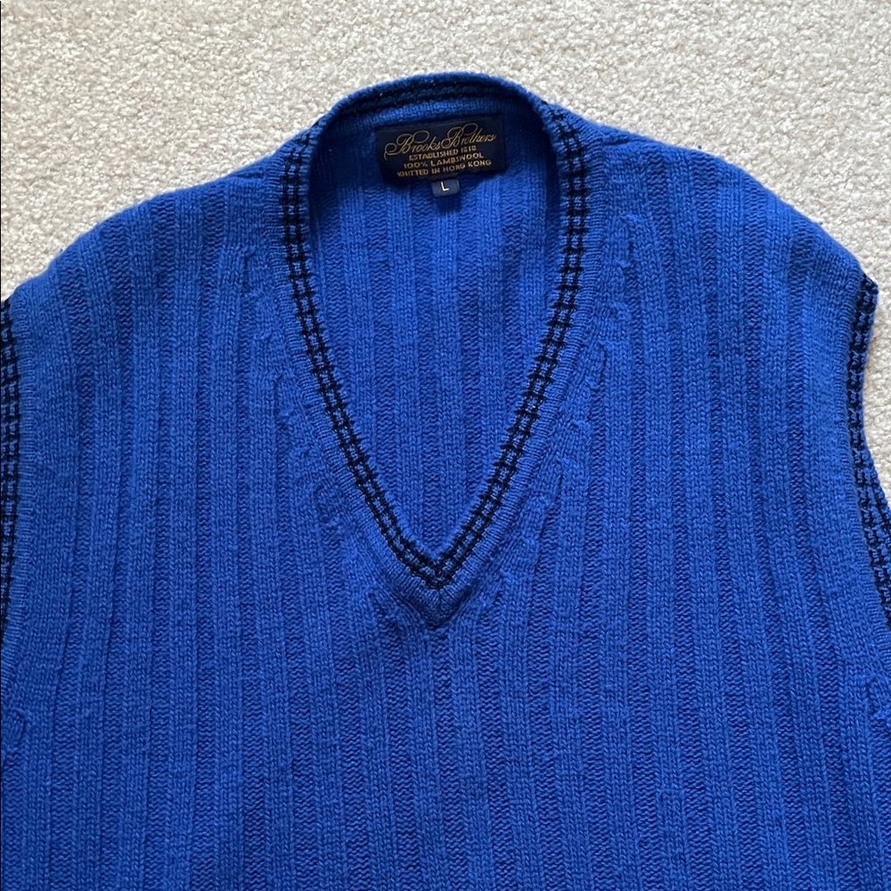 Brooks Brothers sweater Vest